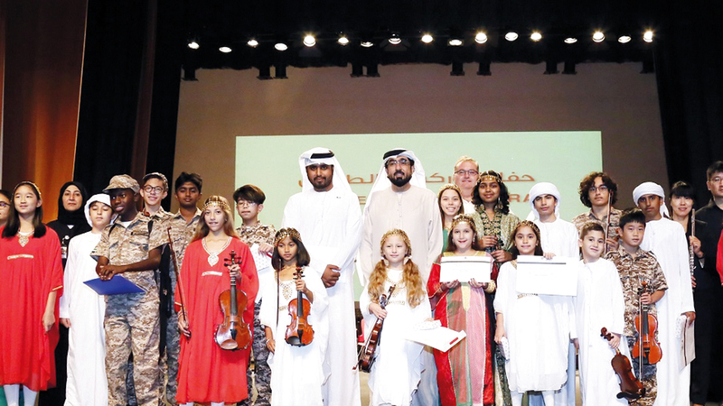 الأرشيف والمكتبة الوطنية كرّم أعضاء «برنامج موهبتي». من المصدر