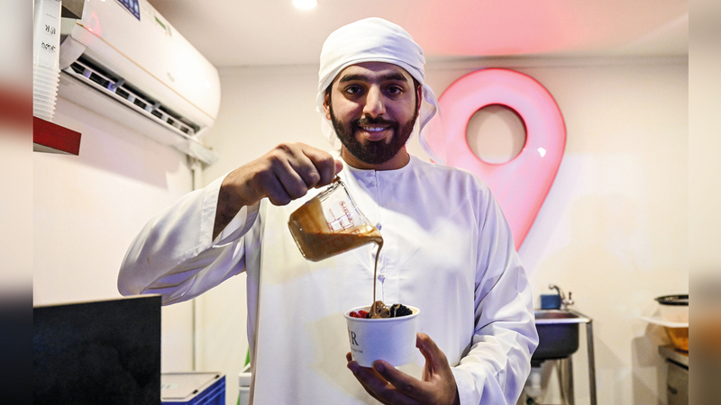 أحمد سهيل: &laquo;بفضل الدأب والمتابعة نجحت في افتتاح أفرع عدة لمشروعي في مختلف إمارات الدولة&raquo;.