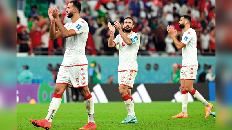 نجوم تونس يودعون المونديال مرفوعي الرؤوس بفوز على فرنسا «حاملة اللقب». أ.ف.ب