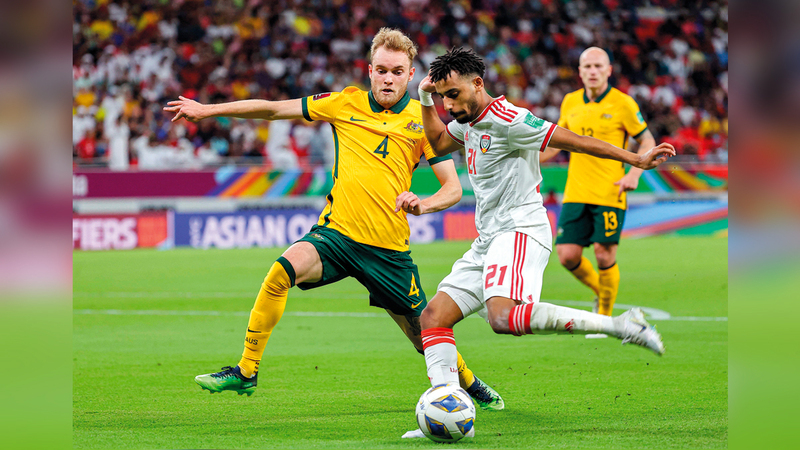 المنتخب كان قريباً من التأهل إلى مونديال 2022 لولا الخسارة في الملحق الآسيوي. أ.ف.ب