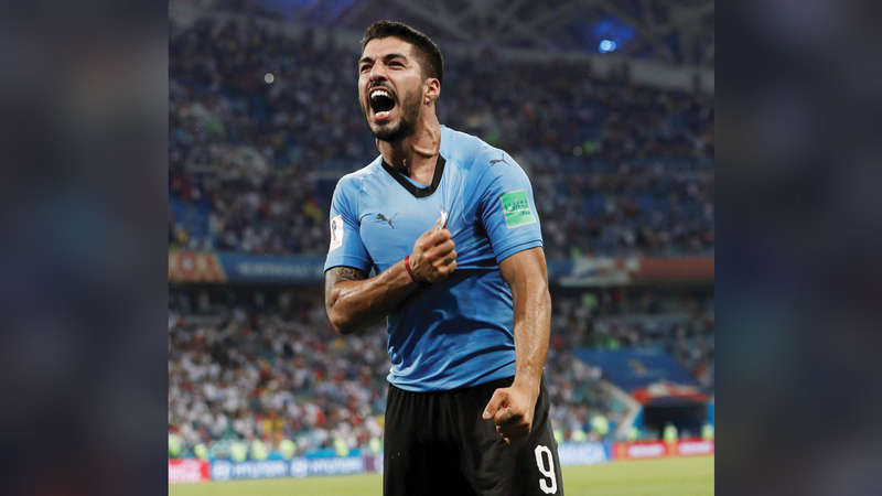 لويس سواريز أطاح بغانا من مونديال 2010 بلمسة «اليد الشهيرة». من المصدر