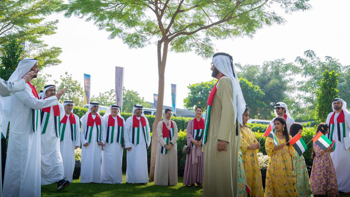 محمد بن راشد: شعار هذا العام هو «موروثنا» لنشر قيم أجمل شعب.   وام