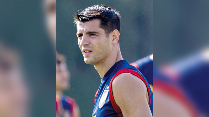 الإسباني ألفارو موراتا سجل 3 أهداف. إي.بي.إيه