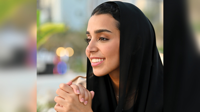 ريم أشادت بجهود فريق عمل المشروعين الذي اعتبرته ركيزة النجاحات.   تصوير: إريك أرازاس