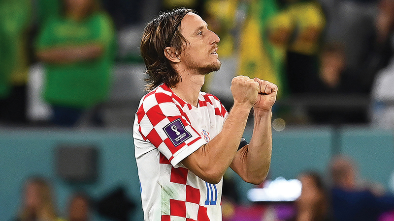 لوكا مودريتش مستمر في صناعة التاريخ مع كرواتيا. إي.بي.إيه