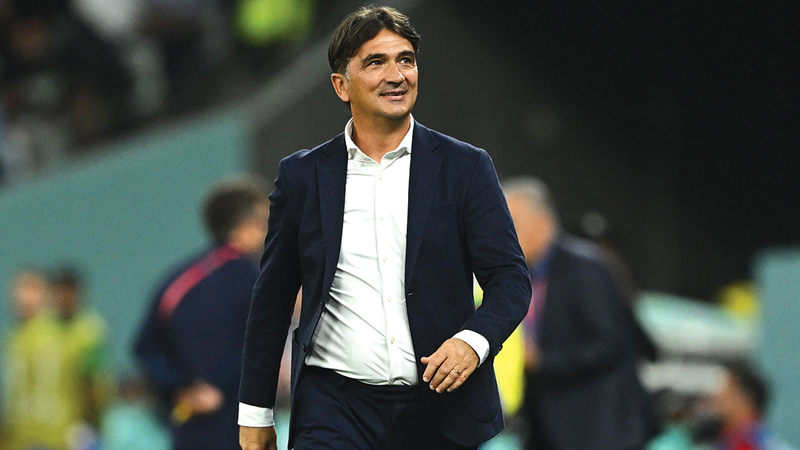 مدرب كرواتيا زلاتكو داليتش. رويترز