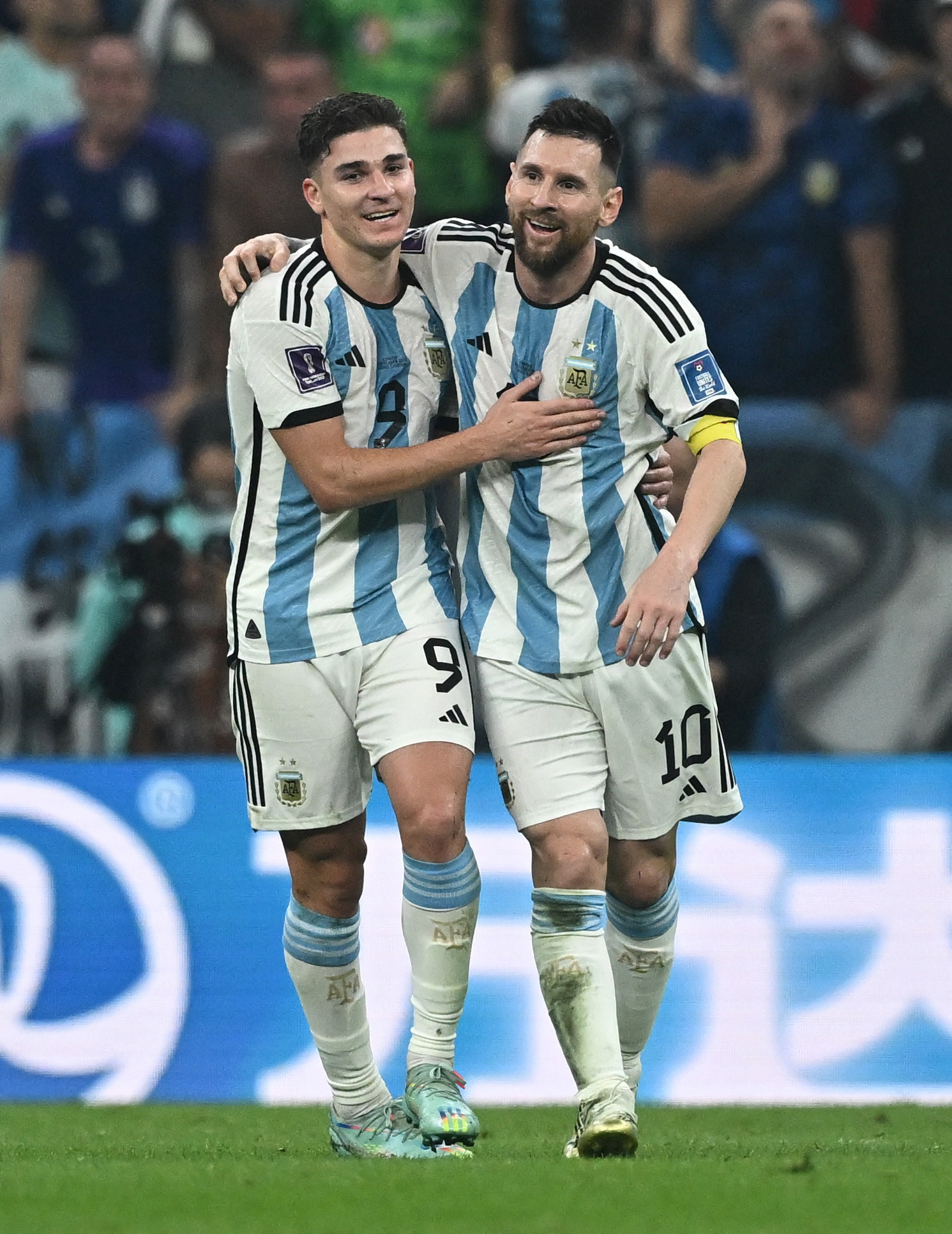 Ranking of the World Cup top scorers after the Argentine and Messi hat