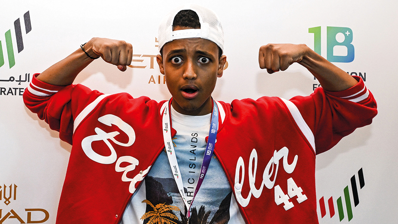 أبوفلة: «لدي هدف جميل أسعى إلى تحقيقه، ولهذا السبب أحترم دائماً الجمهور والمتابعين».