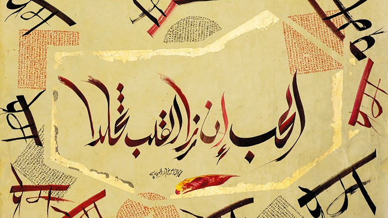 خولة السويدي تعتبر «الحرف» هو الأقرب إلى قلبها لإيصال رسالتها.  وام