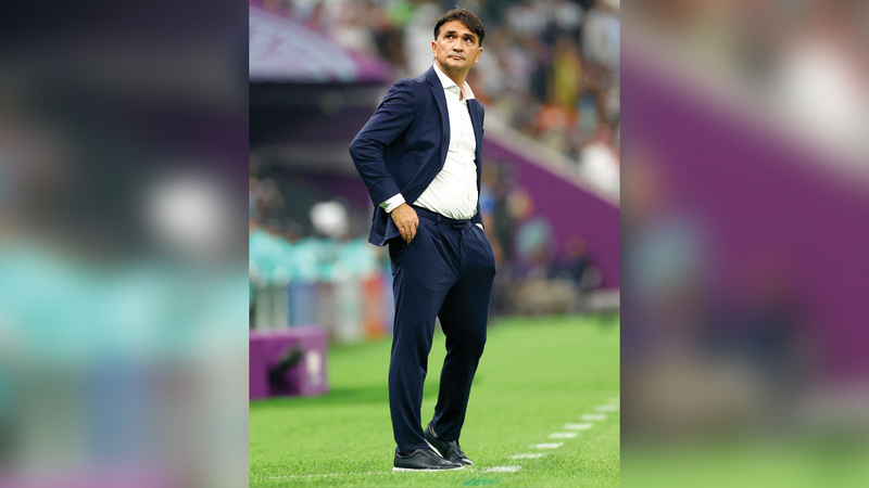 مدرب كرواتيا زلاتكو داليتش.   رويترز