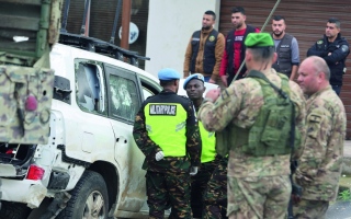 الصورة: "اليونيفيل": الأعلام الإسرائيلية على الطرق اللبنانية تنتهك قرارا للأمم المتحدة