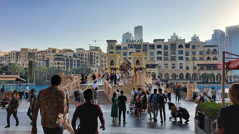 دبي رسخت صدارتها وحققت أداء ممتازاً في العام 2022.    تصوير: أحمد عرديتي