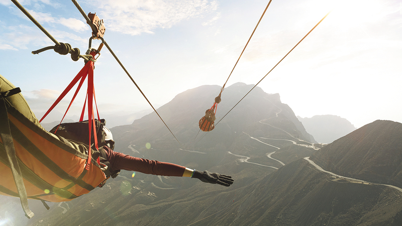 &laquo;جيس فلايت&raquo; أطول مسار انزلاقي في العالم.   من المصدر