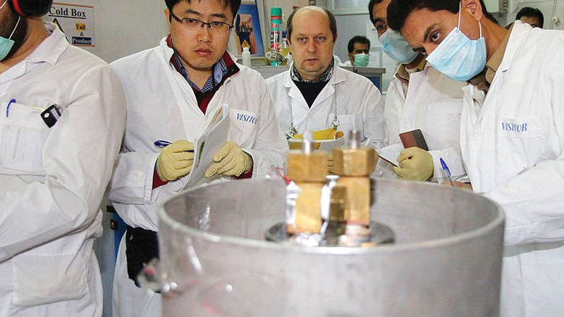 إيران ربطت إحياء الاتفاق بإغلاق تحقيقات «الوكالة الدولية» في موضوع آثار اليورانيوم المُكتشفة في ثلاثة مواقع.    أرشيفية