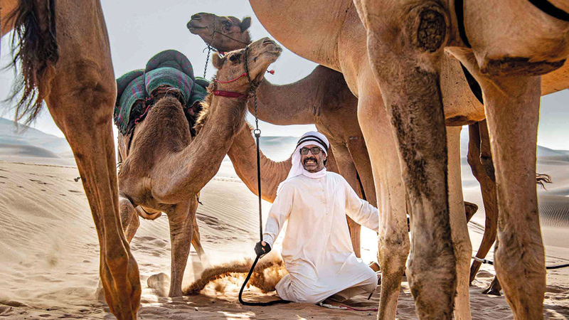 عبدالله بن دلموك: الرحلة رسالة تعايش ومحبة على أرض وطننا.   من المصدر