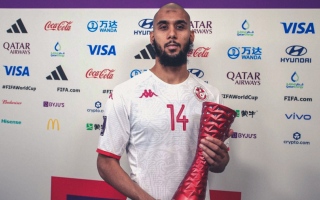الصورة: عيسى العيدوني.. أفضل لاعب كرة قدم تونسي لعام 2022
