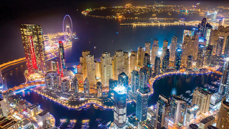 عدد الغرف الفندقية في دبي بلغ أكثر من 144.7 ألف غرفة نهاية أكتوبر 2022.   أرشيفية