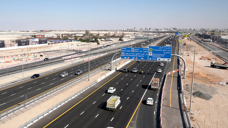تطوير محور الشيخ راشد بن سعيد أحد أكبر المشروعات التي تنفذها هيئة الطرق والمواصلات حالياً.   من المصدر