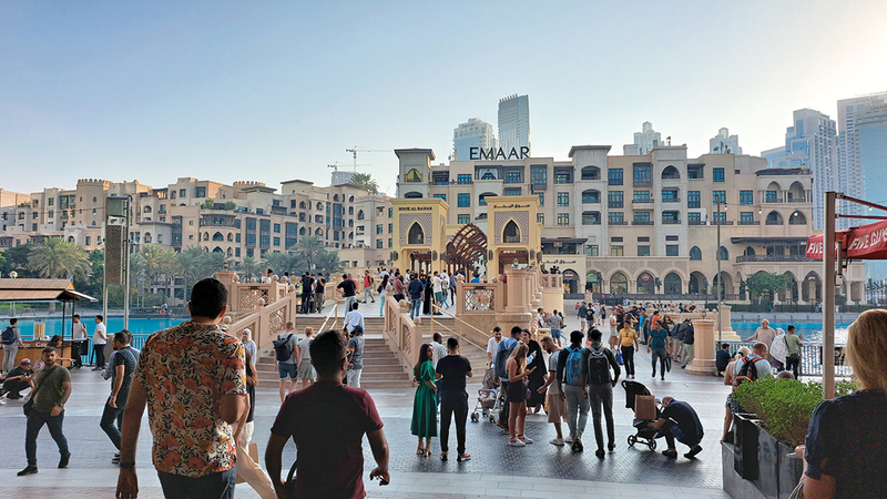 الهند حلّت في مقدمة الأسواق المصدّرة للزوّار الدوليين إلى دبي.   تصوير: أحمد عرديتي