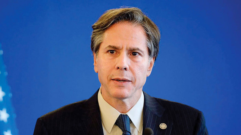 بلينكن اتصل بأنطون أبوعاقلة وقدّم له التعازي.   أرشيفية