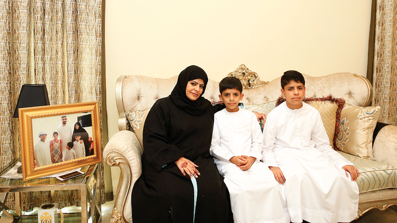 الأم المثالية حصة الجابر. أرشيفية