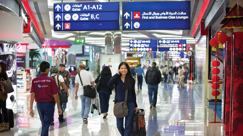 تأشيرة «الترانزيت» لمدة 48 ساعة تصدر مجاناً لسياح الترانزيت المارين عبر الدولة. أرشيفية