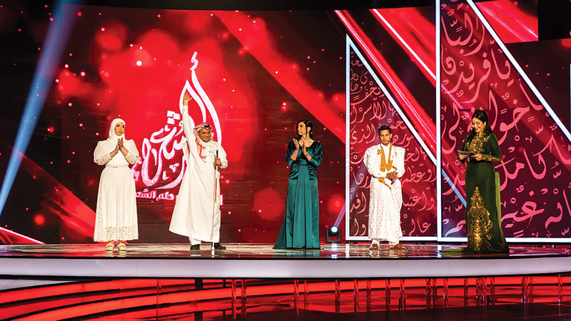 الشعراء المشاركون لايزالون أمام تحد كبير لإثبات قدراتهم على الاقتراب من اللقب.  من المصدر