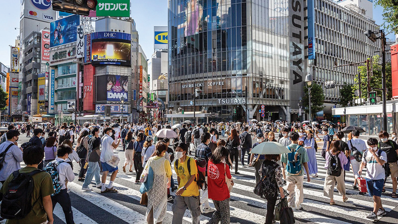 اليابان تدفع حوافز لمواطنيها للنزوح من العاصمة المكتظة. من المصدر