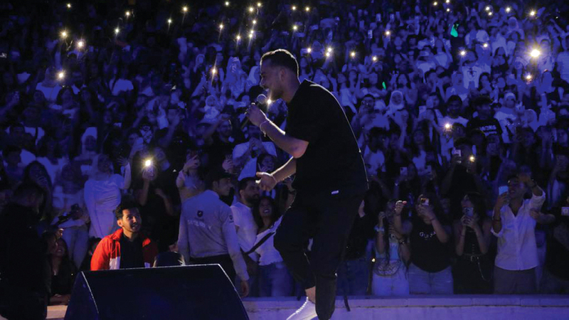 الفنان الأردني سلاوي.    من المصدر