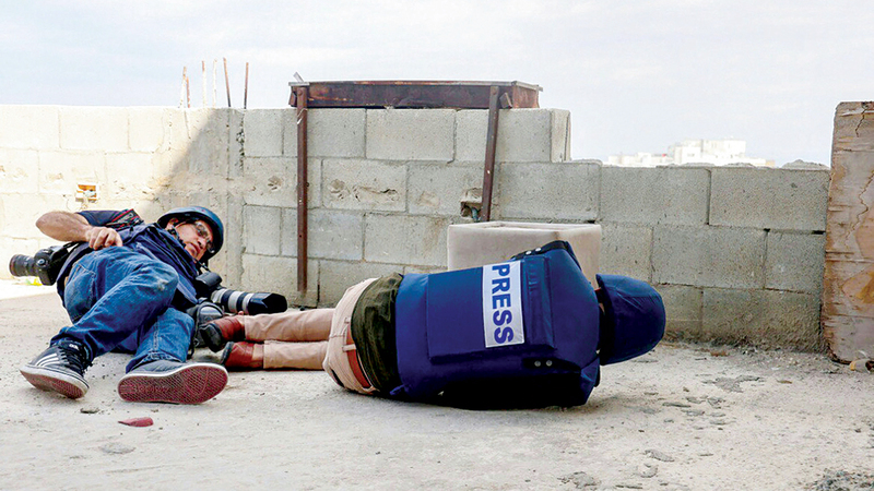 إسرائيل تعمدت استهداف 4 صحافيين بجنين أكتوبر                                       الماضي. الإمارات اليوم