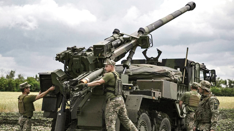 الروس تمكّنوا بقدراتهم الإلكترونية من التشويش على سلاح المدفعية الأوكراني وإضعاف قدراته على إصابة أهدافه. أرشيفية