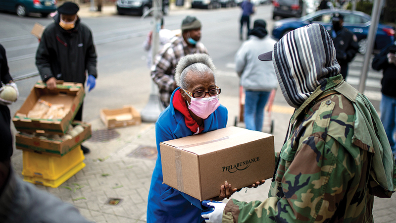 «بنوك الطعام» فكرة لم تنجح حتى الآن في أميركا.  أرشيفية