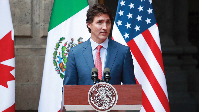 ترودو يتقاضى راتباً أقل من نظيرته النيوزيلندية. رويترز