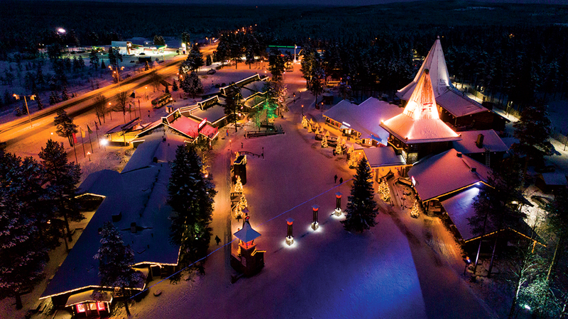 يقدم المُنتجع الثلجي في روفانييمي أنشطة ممتعة للأطفال. أرشيفية