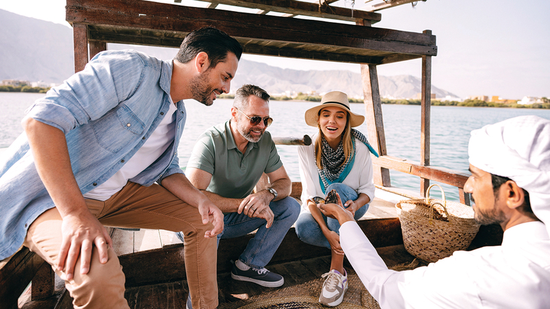 مزرعة لآلئ السويدي تعرّف الزوّار بالأهمية التاريخية لصيد اللؤلؤ. من المصدر