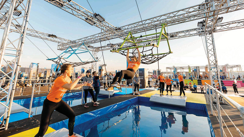 إثارة كبيرة شهدتها النسخ الماضية من الألعاب الحكومية.   من المصدر