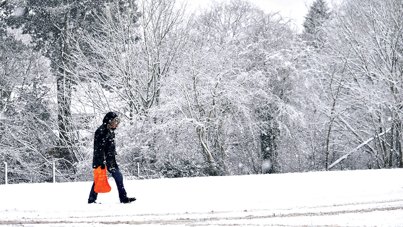 بريطانيا تشهد طقساً متقلباً في السنوات الأخيرة.  أرشيفية