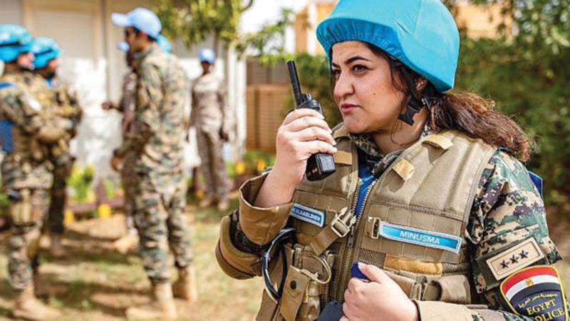 عناصر الفرقة المصرية إضافة نوعية للبعثة الأممية العاملة في مالي. أرشيفية