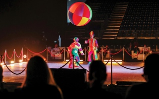 الصورة: رسالة شكر إلى دبي.. من فناني «مهرجان التسوق»