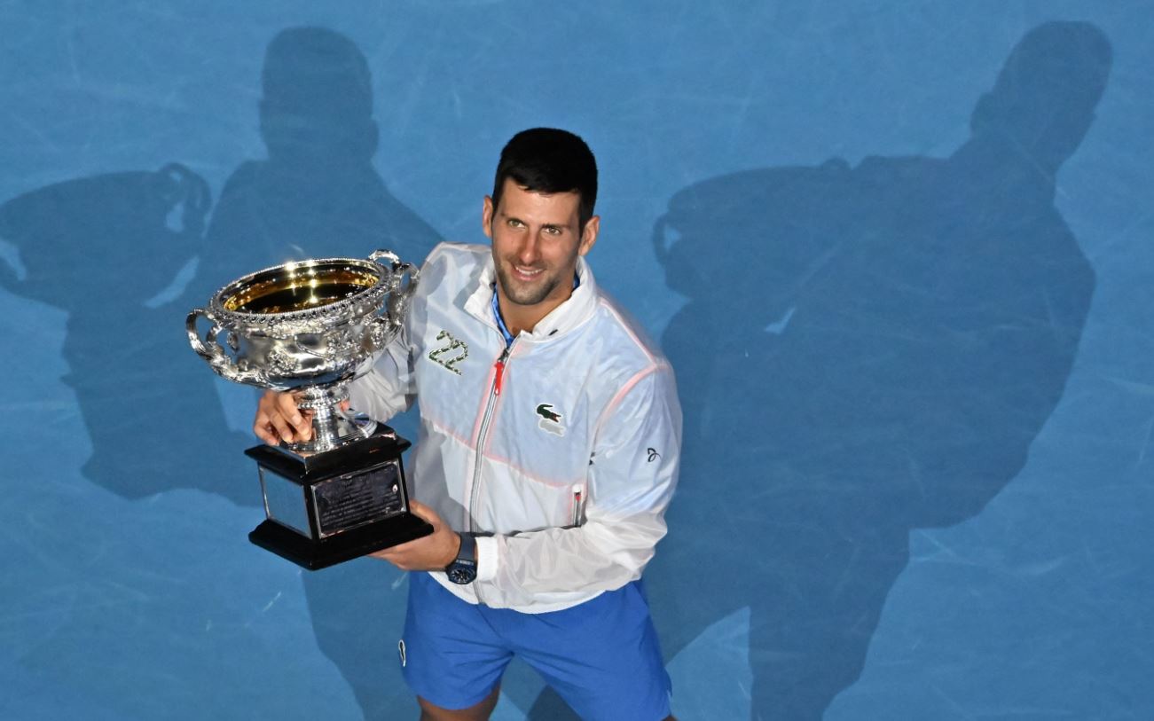 Djokovic equals Nadal’s record after winning the Australian title