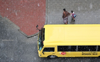 الصورة: آباء يطالبون بتوحيد قرارات إنهاء الدوام الدراسي أثناء الأمطار
