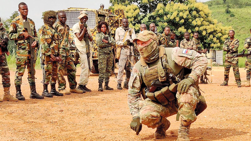 وجود قوات فاغنر في إفريقيا يهدد المصالح الأميركية والغربية هناك. أرشيفية