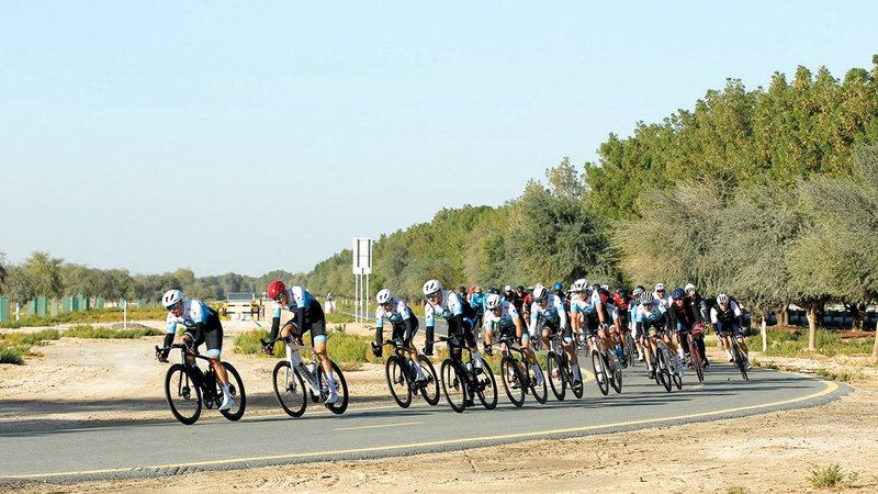 More than 2,000 participants in the “Spinneys Dubai Challenge” for bicycles