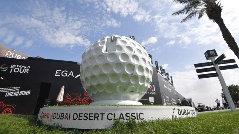 “Hero Dubai Desert Classic” golf supports “sustainability” with major initiatives