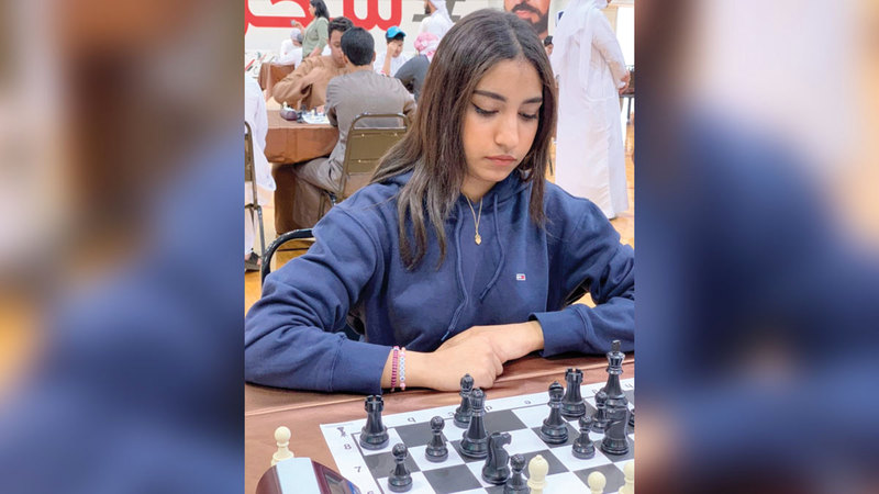 Imran and Rawda are at the forefront of “Emirates Blitz Chess”