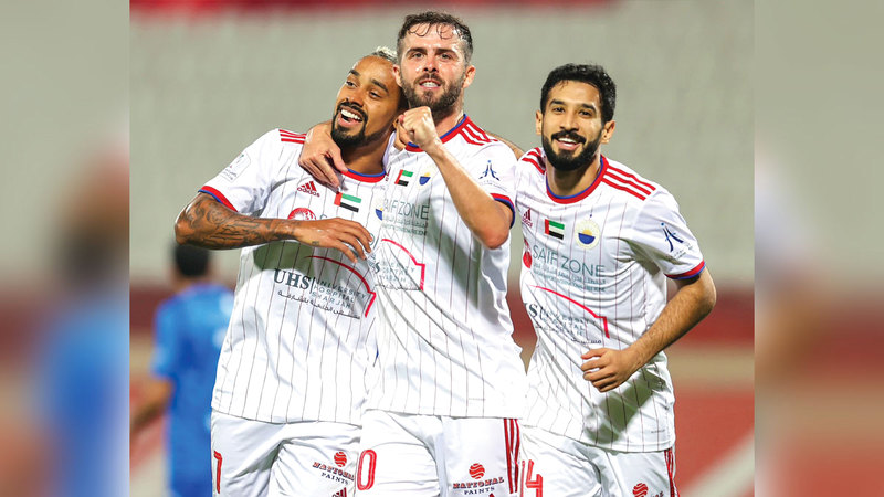 “Original time kicks” qualifies Sharjah and eliminates victory