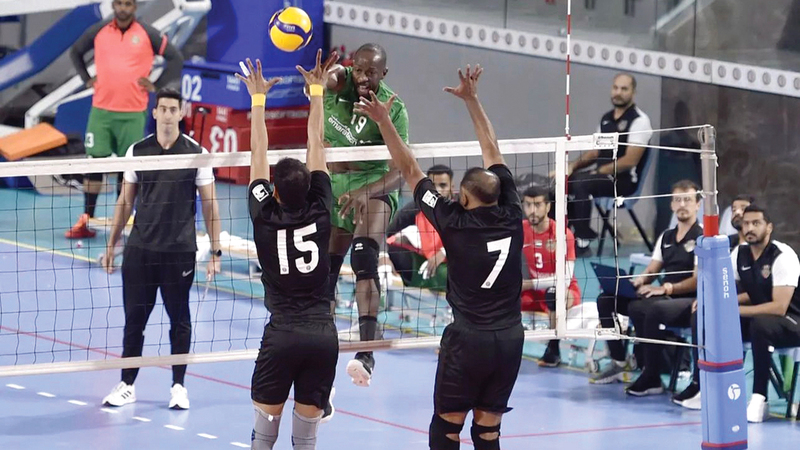 Shabab Al-Ahly and Bani Yas to the final of the volleyball league