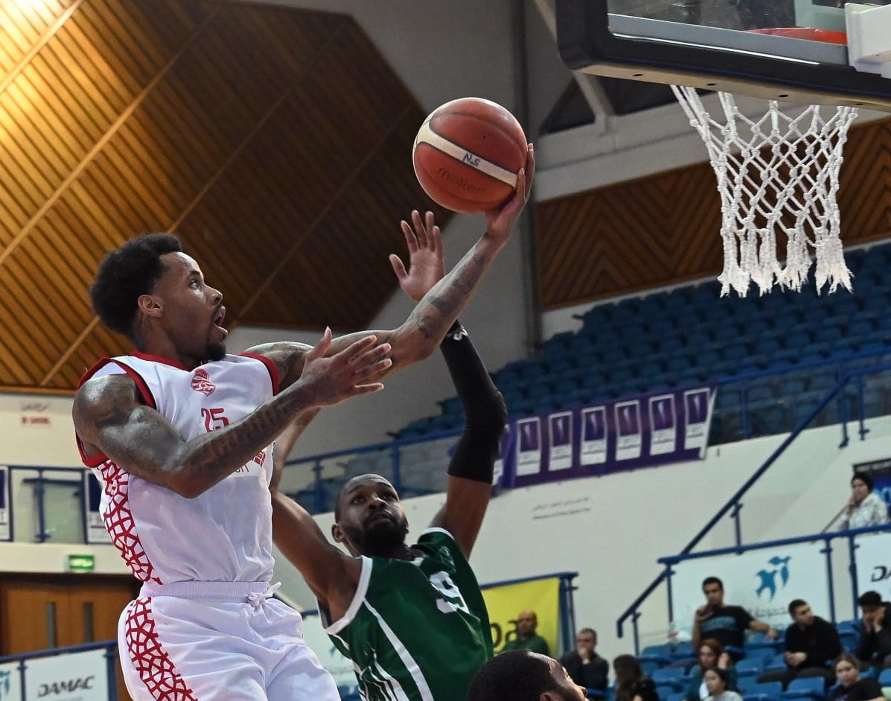The African seizes “victory” and reaches the semi-finals of the “Dubai Basketball”