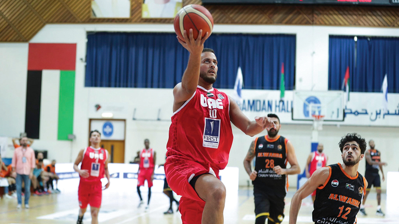 The team embraces Beirut in the quarter-finals of the “Dubai Basket” today