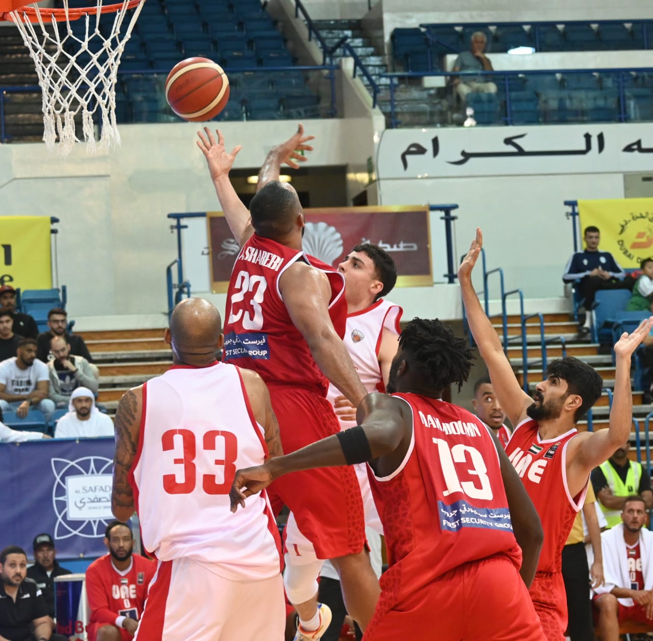 The team bid farewell to the “Dubai International Basketball Association” after losing to Beirut in the quarter-finals